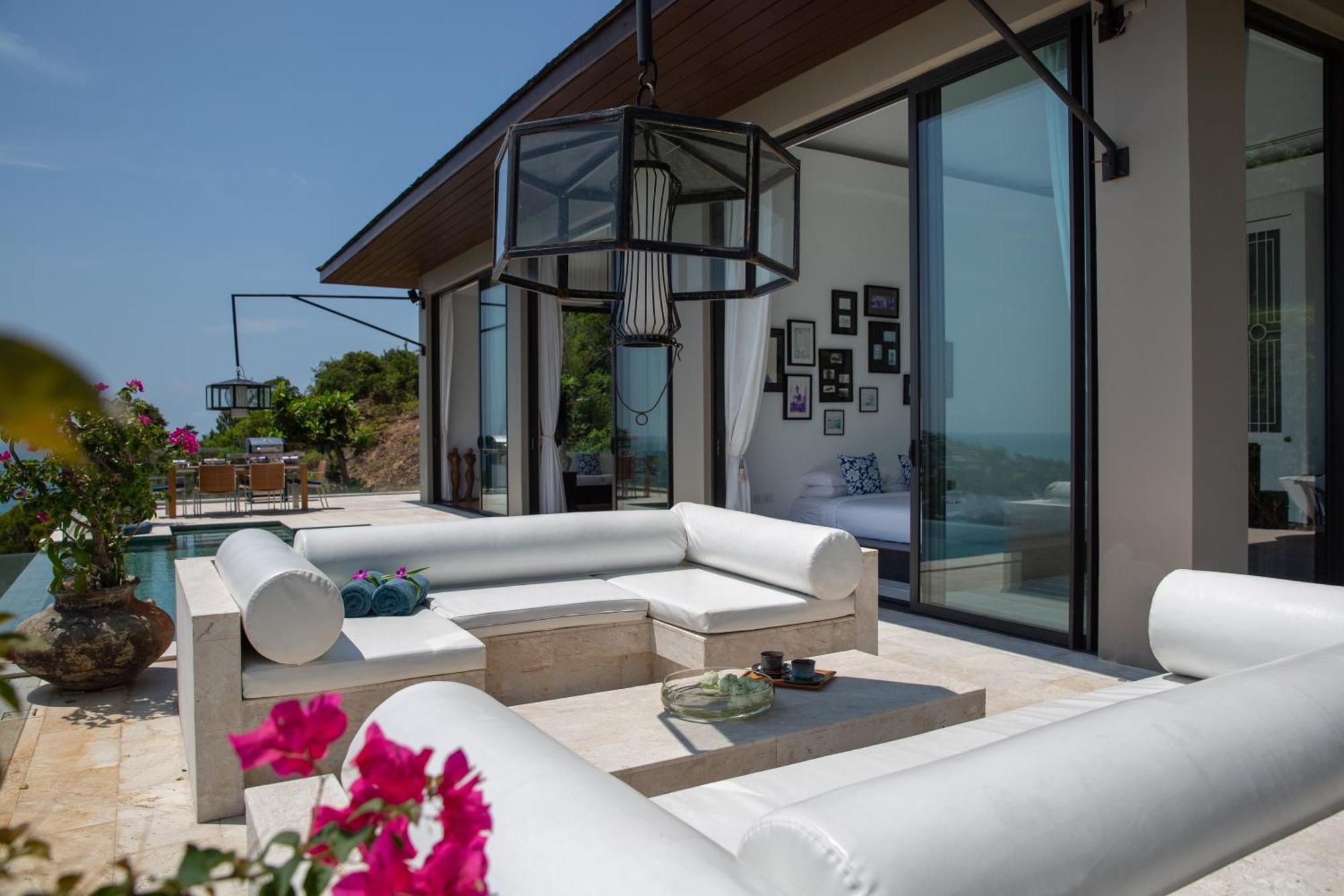 Villa Belle - Fully Serviced Private Sea View Villa With An Award Winning In-House Cook Choeng Mon Exterior foto