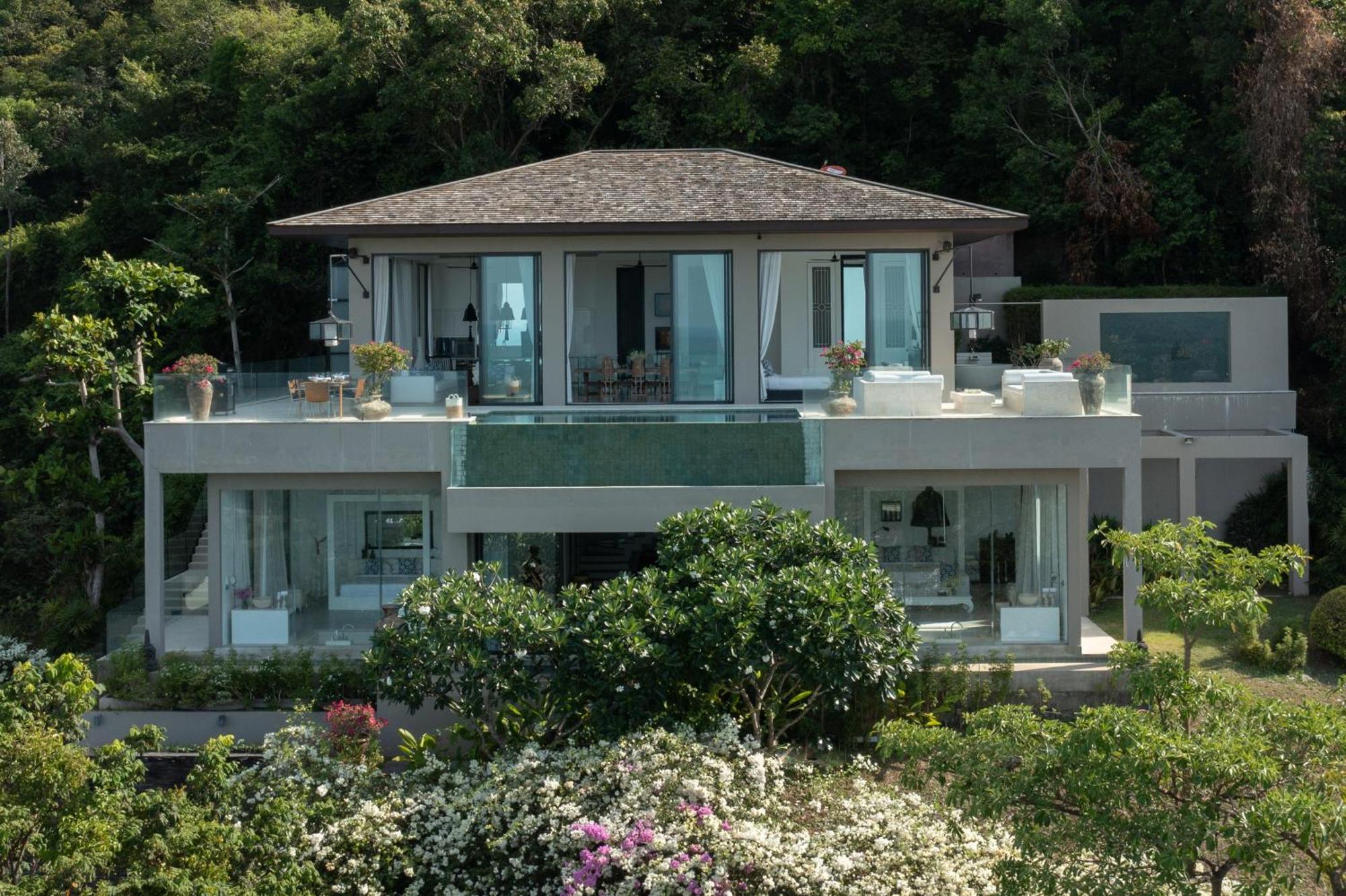 Villa Belle - Fully Serviced Private Sea View Villa With An Award Winning In-House Cook Choeng Mon Exterior foto